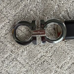 Salvatore Ferragamo reversible belt! Black and brown